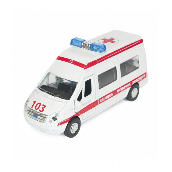 

Автомодель Технопарк Ford Transit Реанимация (SB-13-02-1U)