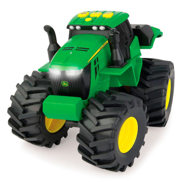 

Машинка Tomy John Deere Monster treads Трактор со звуковыми и световыми эффектами (46656)