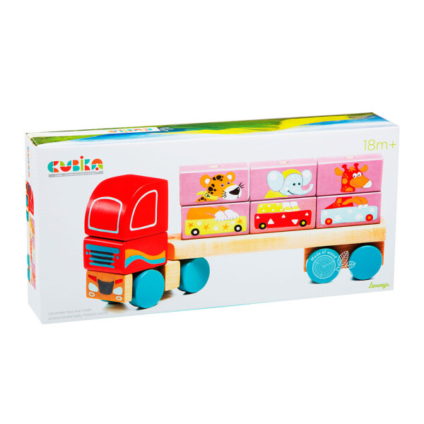 

Игрушка Cubika Тягач с Кубиками LM-14 (13432)