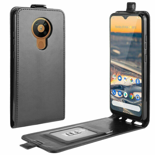 

Чехол Deexe Flip Case для Nokia 5.3 - Black