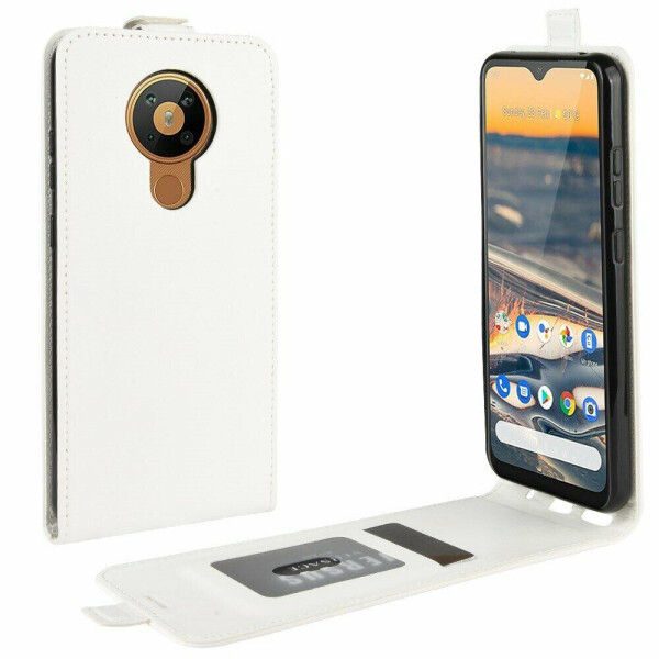 

Чехол Deexe Flip Case для Nokia 5.3 - White