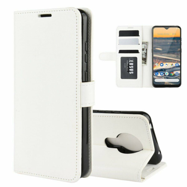 

Чехол-книжка Deexe Wallet Style для Nokia 5.3 - White