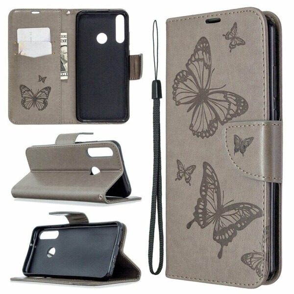 

Чехол UniCase Butterfly Pattern для Huawei Y6p - Brown