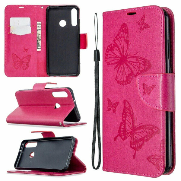 

Чехол UniCase Butterfly Pattern для Huawei Y6p - Rose