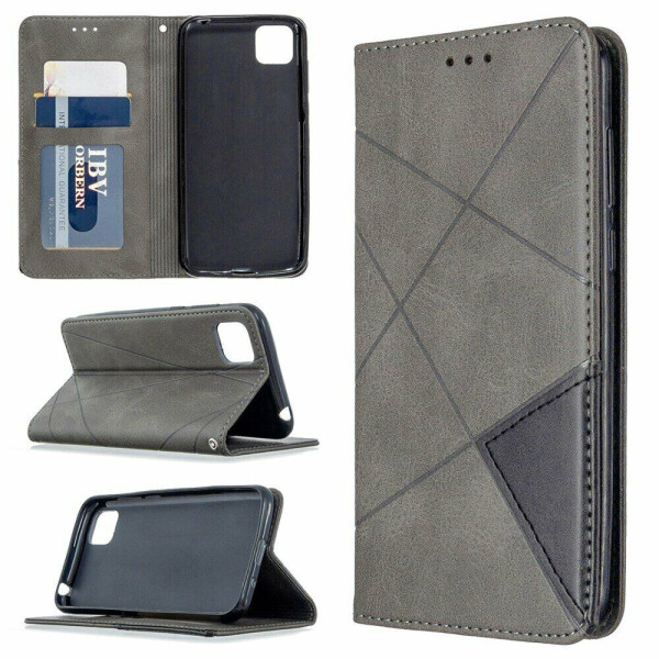 

Чехол UniCase Geometric Pattern для Huawei Y5p - Grey