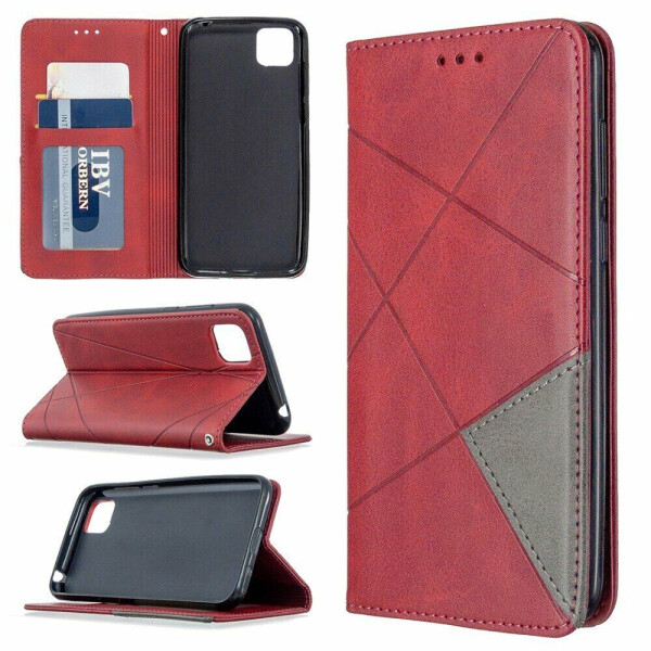 

Чехол UniCase Geometric Pattern для Huawei Y5p - Red