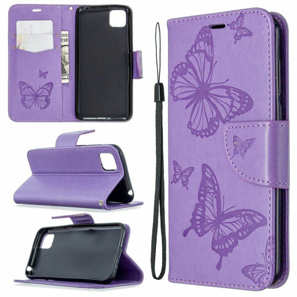 

Чехол UniCase Butterfly Pattern для Huawei Y5p - Purple