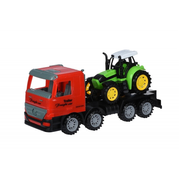 

Машинка инерционная Same Toy Super Combination Тягач красный с трактором (98-84Ut-1)