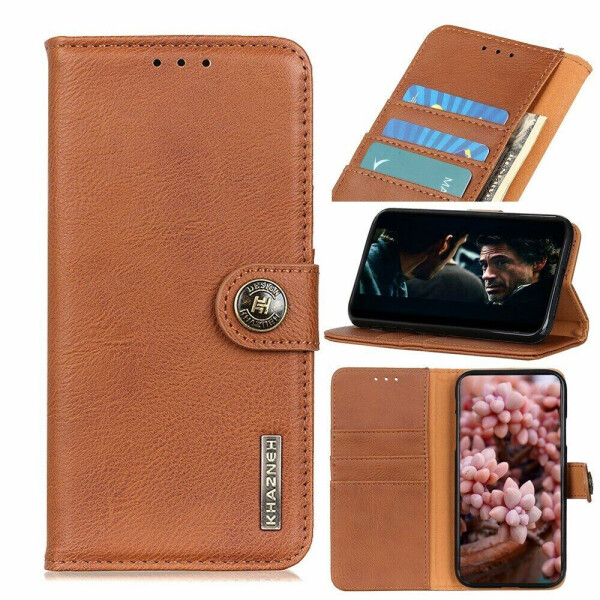 

Чехол-книжка KHAZNEH Wallet Cover для Xiaomi Redmi 9 - Brown