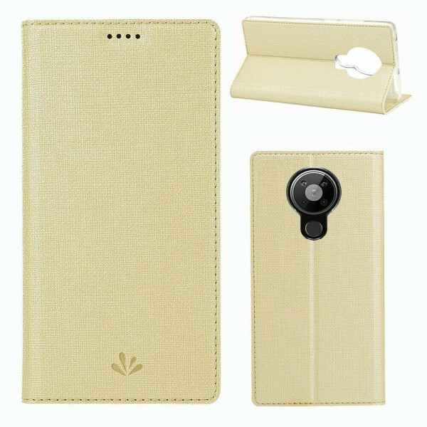 

Чехол-книжка VILI DMX Style для Nokia 5.3 - Gold