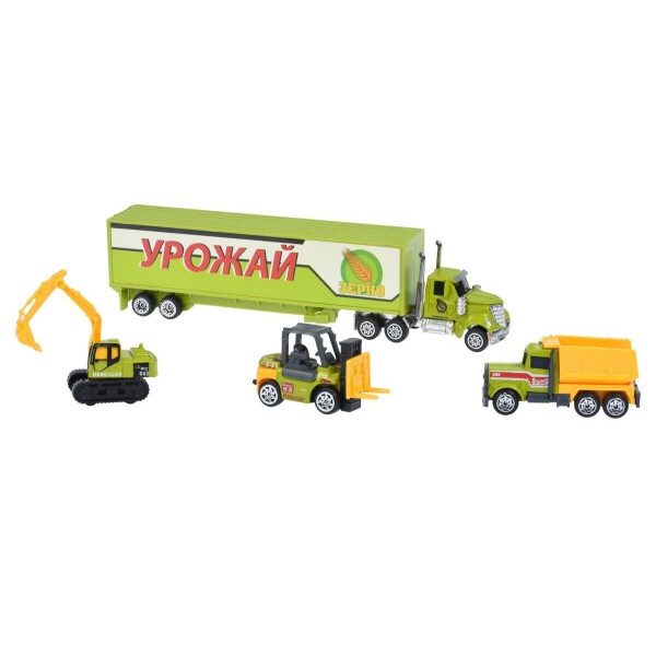 

Набор машинок Same Toy Diecast Грузовик с тракторами (SQ80958-2Ut)