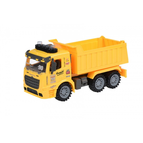 

Машинка энерционная Same Toy Truck Самосвал желтый со светом и звуком (98-614AUt-1)