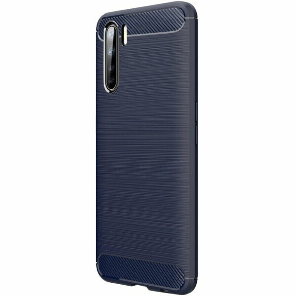 

Защитный чехол UniCase Carbon для OPPO A91 - Dark Blue