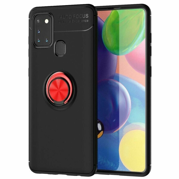 

Защитный чехол UniCase Magnetic Ring для Samsung Galaxy A21s (A217) - Black / Red