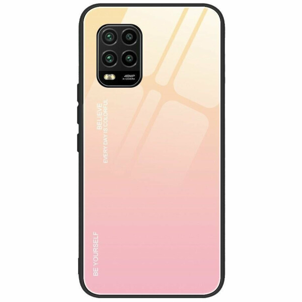 

Защитный чехол Deexe Gradient Color для Xiaomi Mi 10 Lite - Gold / Pink