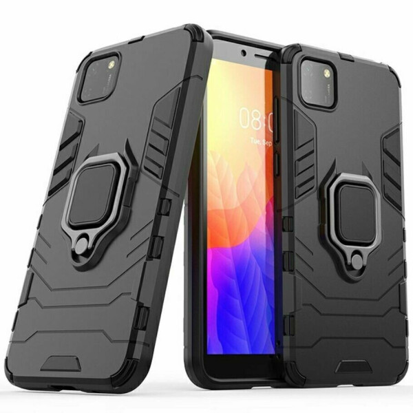 

Защитный чехол Deexe Hybrid Case для Huawei Y5p - Black