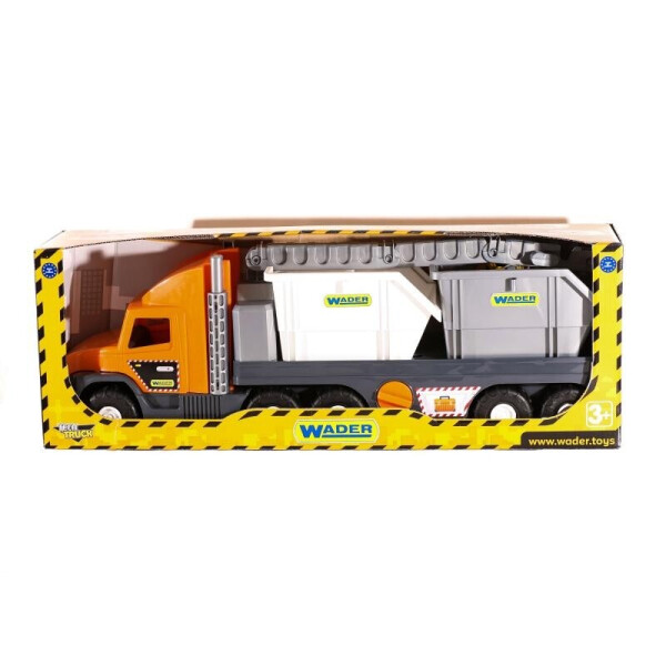 

Эвакуатор Wader Super Tech Truck со строительными контейнерами (36760)