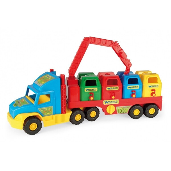 

Игрушечная машина Wader Suret Track мусоровоз (36530)