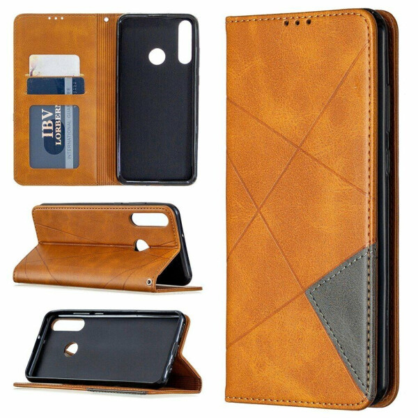 

Чехол UniCase Geometric Pattern для Huawei Y6p - Brown