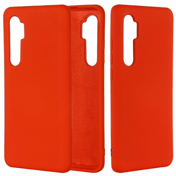 

Защитный чехол Deexe Silicone Case для Xiaomi Mi Note 10 Lite - Red