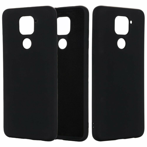 

Защитный чехол Deexe Silicone Case для Xiaomi Redmi Note 9 / Redmi 10X - Black