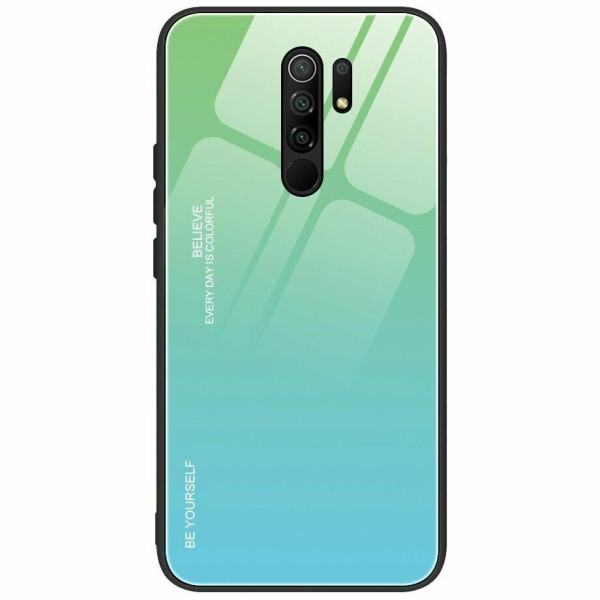 

Защитный чехол Deexe Gradient Color для Xiaomi Redmi 9 - Green / Blue