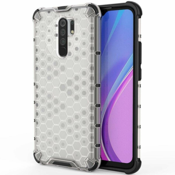 

Защитный чехол Deexe Honeycomb Series для Xiaomi Redmi 9 - White
