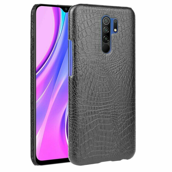 

Защитный чехол Deexe Croco Style для Xiaomi Redmi 9 - Black