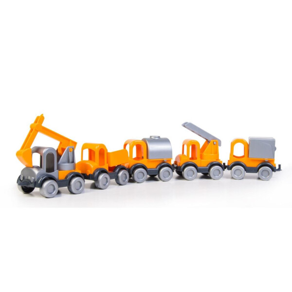 

Маленький строительTigres Kid cars 5 шт (39371)
