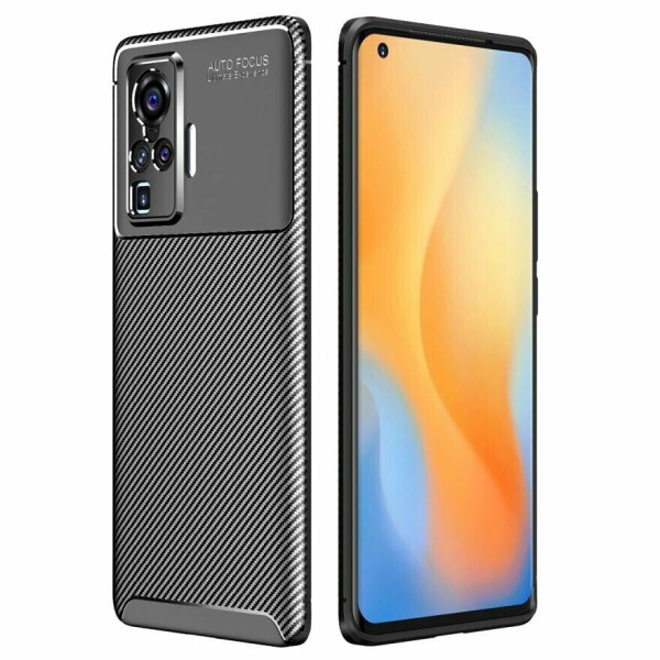 

Защитный чехол Deexe Fusion для VIVO X50 Pro - Black