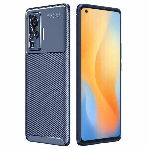 

Защитный чехол Deexe Fusion для VIVO X50 Pro - Blue
