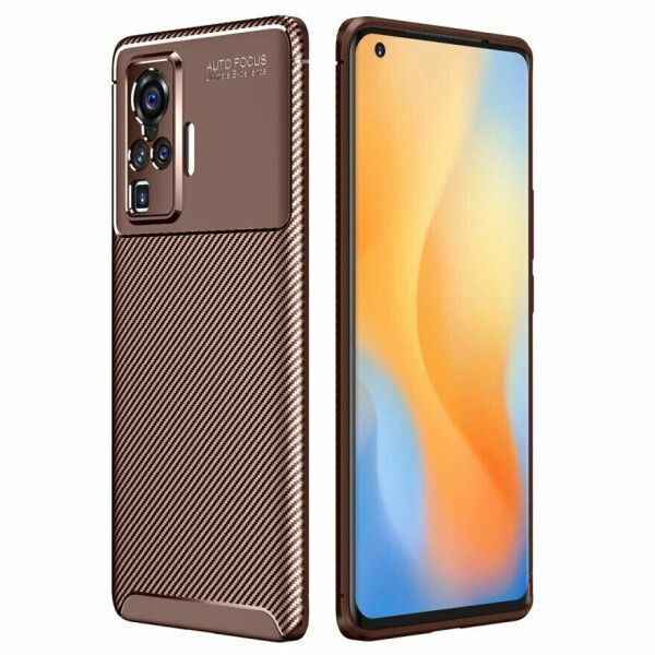 

Защитный чехол Deexe Fusion для VIVO X50 Pro - Brown