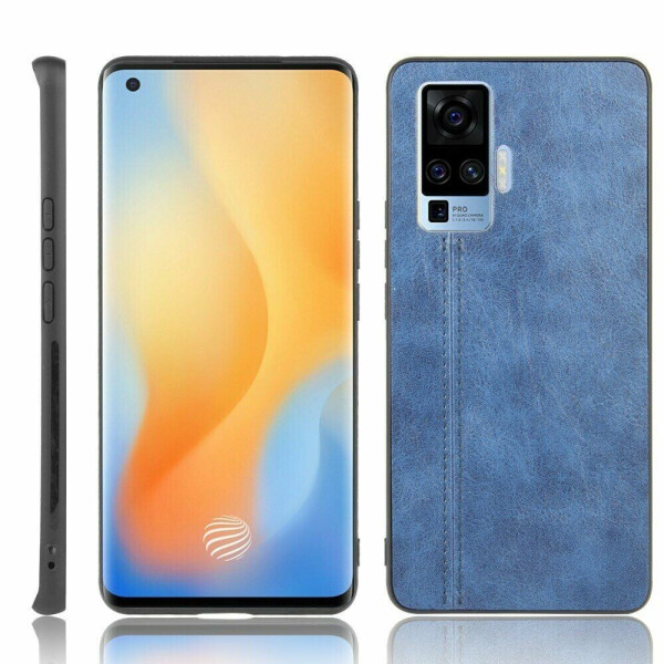 

Защитный чехол UniCase Leather Series для VIVO X50 Pro - Blue