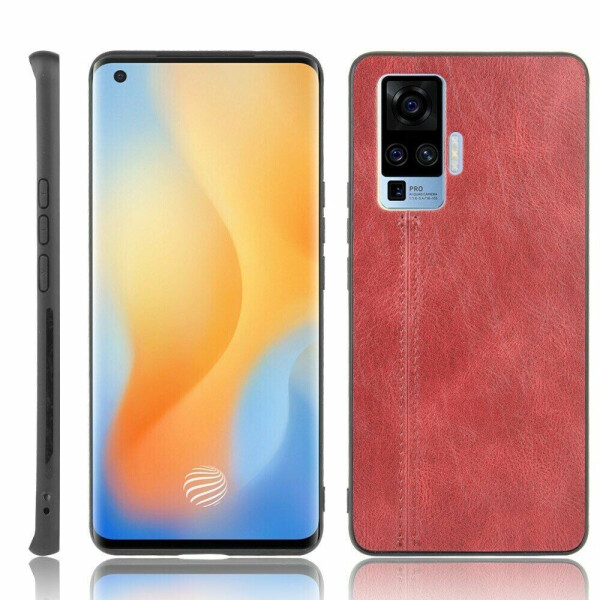 

Защитный чехол UniCase Leather Series для VIVO X50 Pro - Red