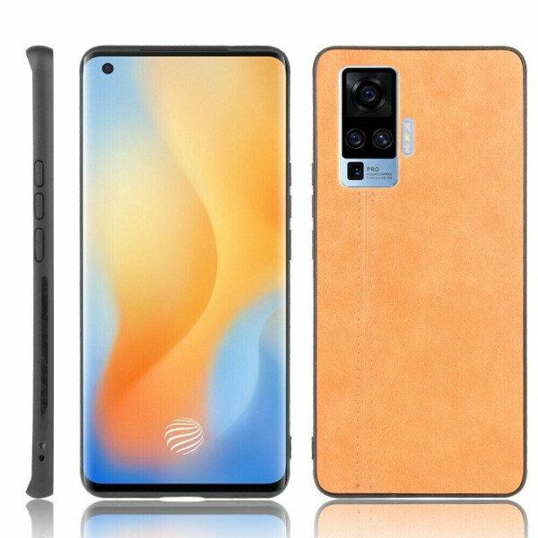

Защитный чехол UniCase Leather Series для VIVO X50 Pro - Yellow