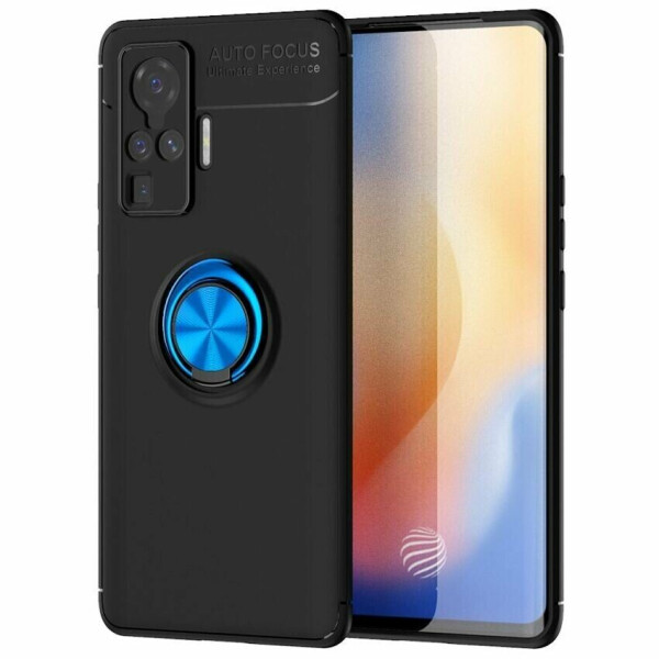 

Защитный чехол UniCase Magnetic Ring для VIVO X50 Pro - Black / Blue