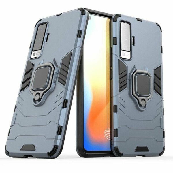 

Защитный чехол Deexe Hybrid Case для VIVO X50 - Blue