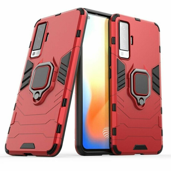 

Защитный чехол Deexe Hybrid Case для VIVO X50 - Red