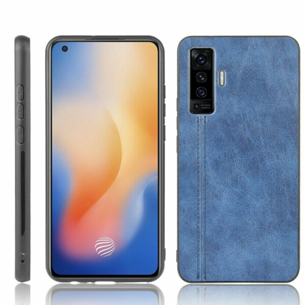 

Защитный чехол UniCase Leather Series для VIVO X50 - Blue