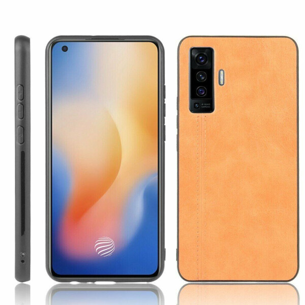 

Защитный чехол UniCase Leather Series для VIVO X50 - Yellow