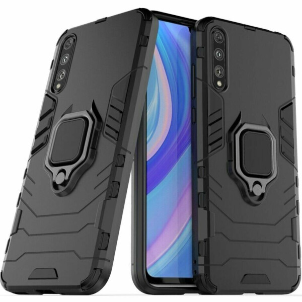 

Защитный чехол Deexe Hybrid Case для Huawei P Smart S - Black