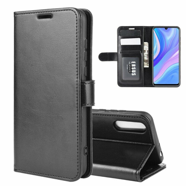 

Чехол-книжка Deexe Wallet Style для Huawei P Smart S - Black