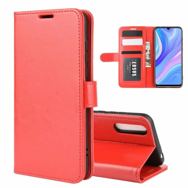 

Чехол-книжка Deexe Wallet Style для Huawei P Smart S - Red