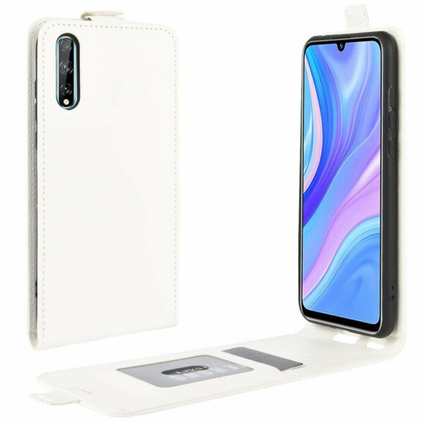 

Чехол Deexe Flip Case для Huawei P Smart S - White