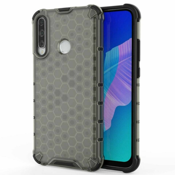 

Защитный чехол Deexe Honeycomb Series для Huawei P40 Lite E - Black