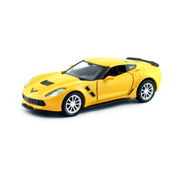 

Автомодель Uni-Fortune Chevrolet Corvette C7 желтая матовая серия (554039М(С))