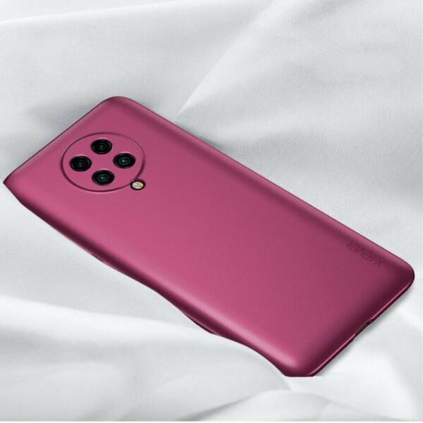 

Силиконовый чехол X-LEVEL Matte для Xiaomi Poco F2 Pro / Redmi K30 Pro - Wine Red