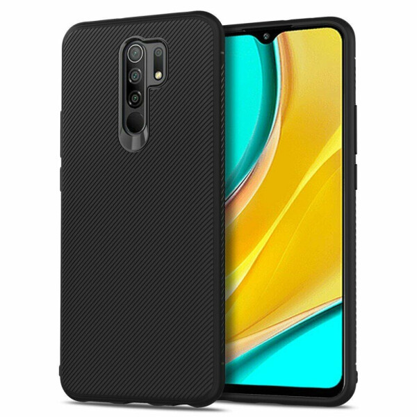 

Защитный чехол UniCase Twill Soft для Xiaomi Redmi 9 - Black