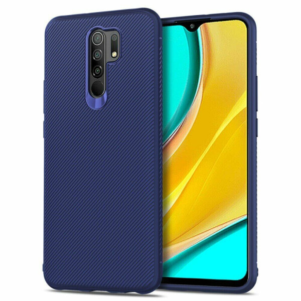 

Защитный чехол UniCase Twill Soft для Xiaomi Redmi 9 - Dark Blue