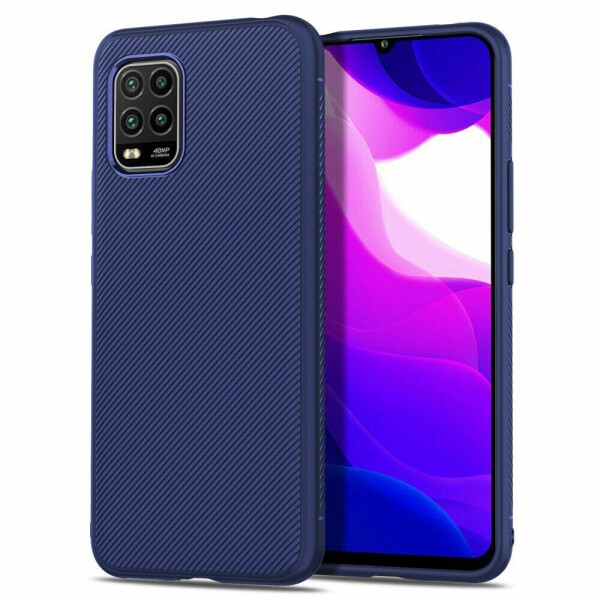 

Защитный чехол UniCase Twill Soft для Xiaomi Mi 10 Lite - Dark Blue
